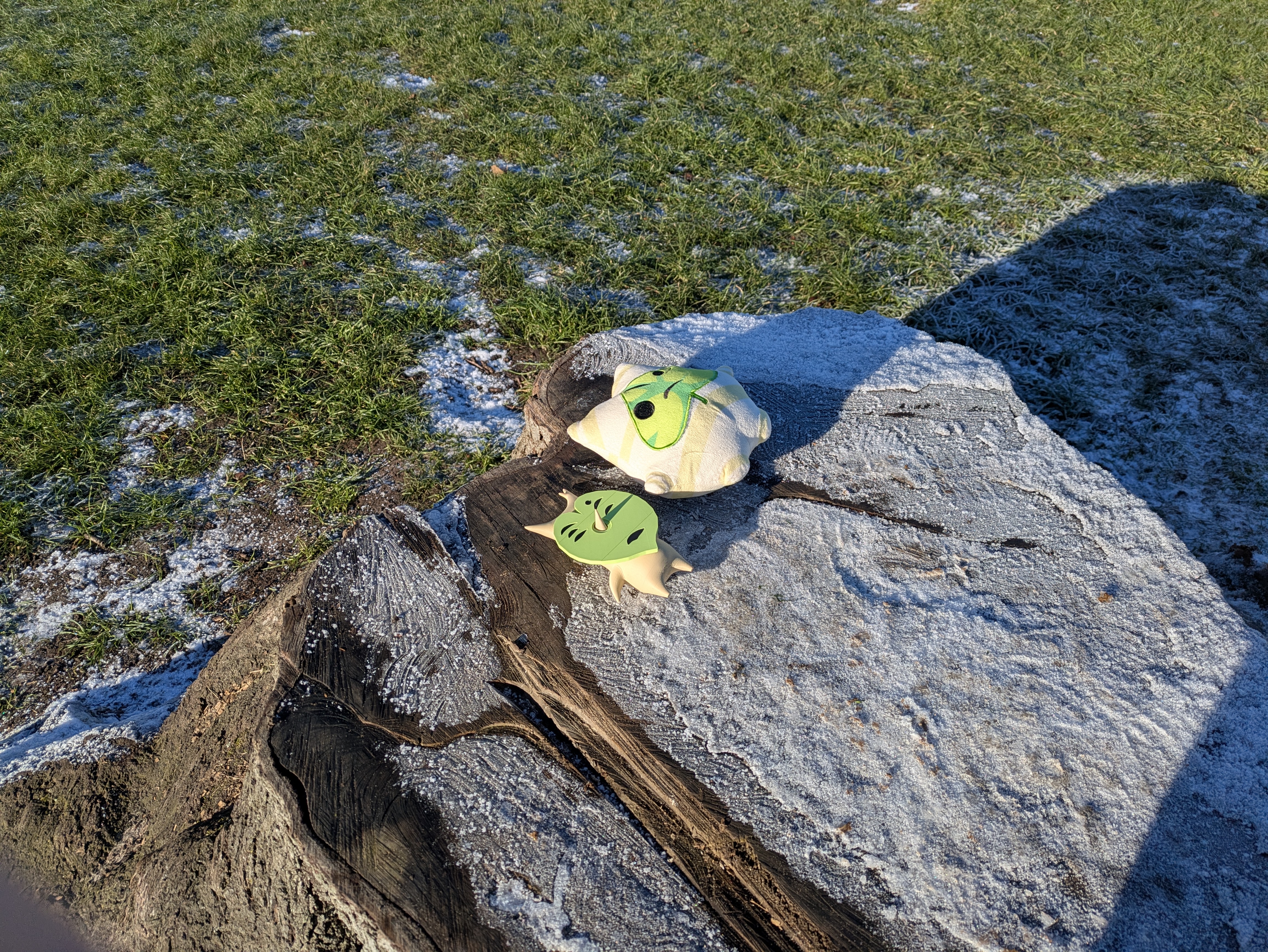 Koroks on a Stump